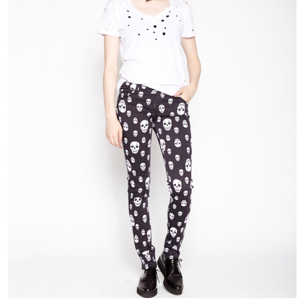 TRIPP NYC Toxic Skull Skinny Jean